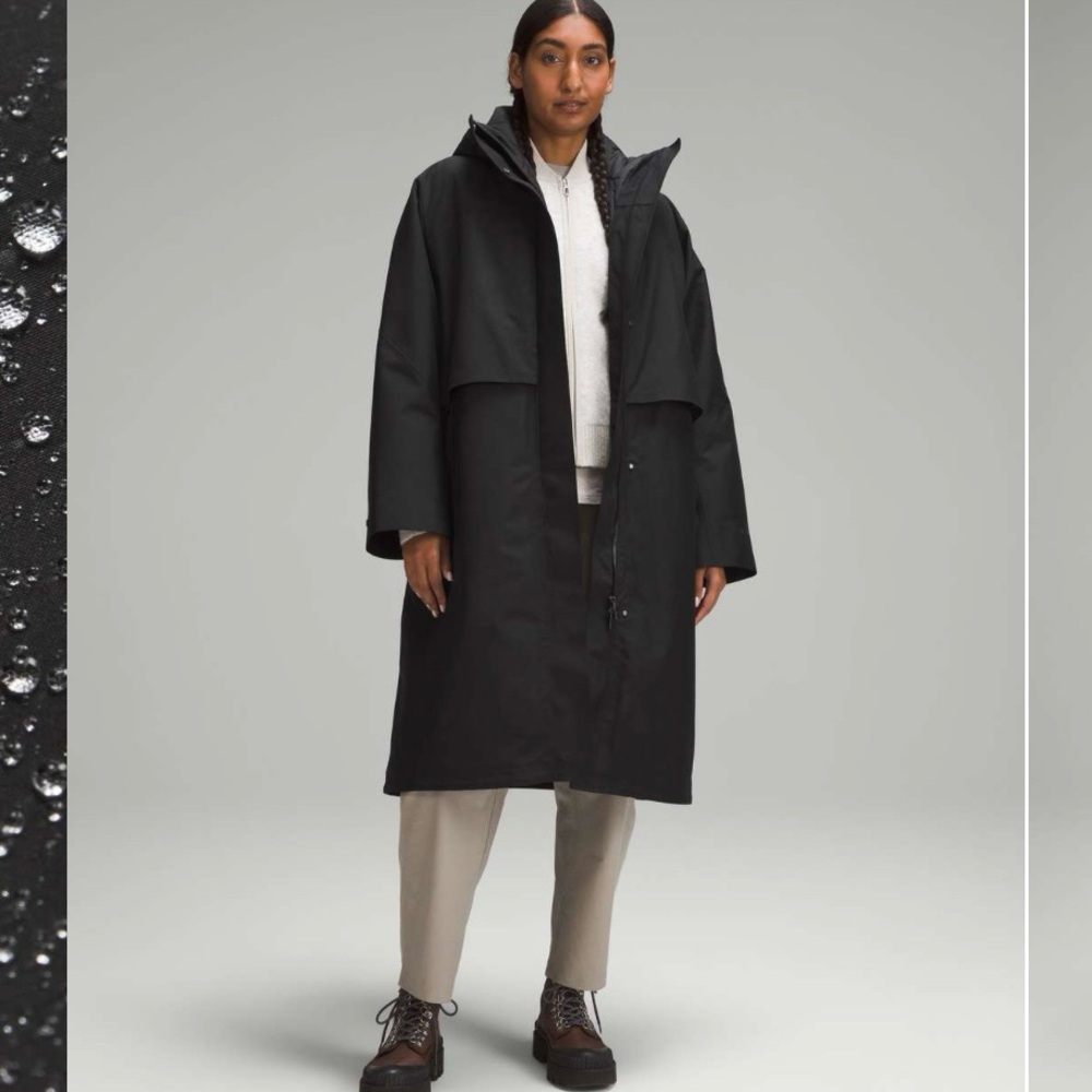 Women's Black Hooded Jacket